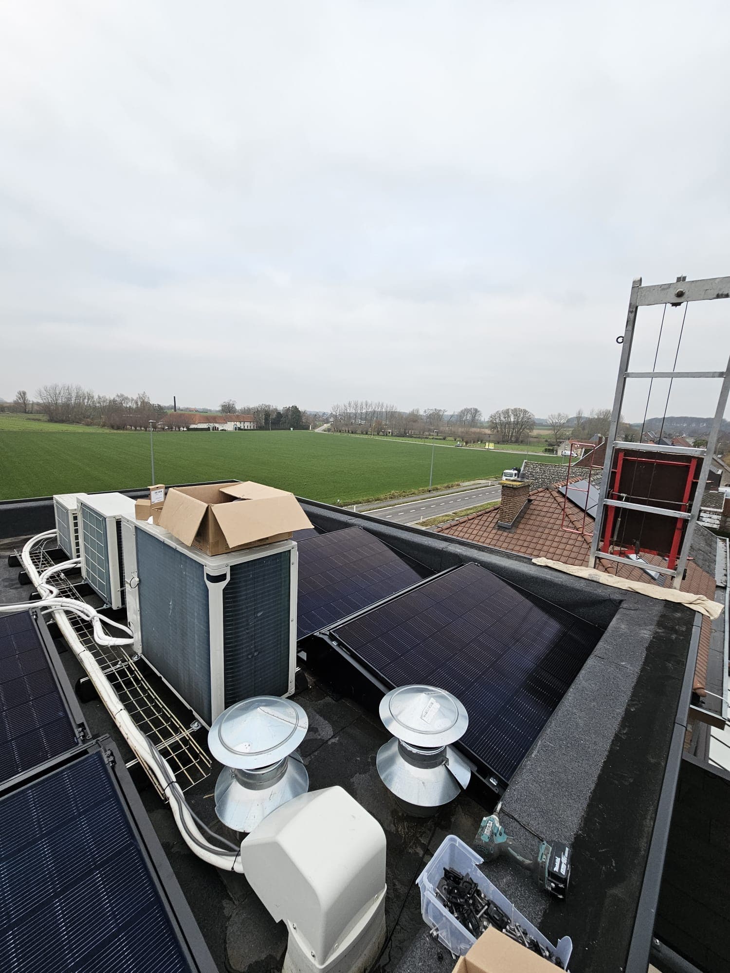Realisatie Dak-energietraject Gent